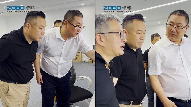 ZOBO草莓视频在线观看网站张新峰与协会领导走访中建电子信息技术有限公司，共商发展大计